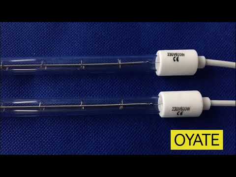 1500w 415v short wave half white coating IR heat tube1500w 415v short wave IR heat tube