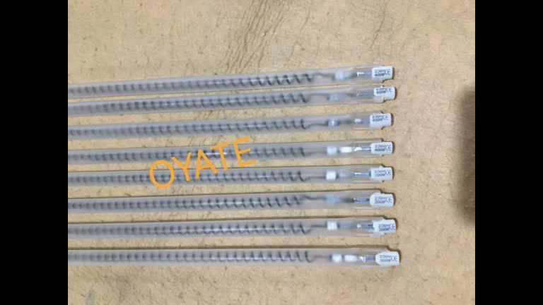 High quality 360mm 700w carbon fiber infrared lamp quartz infrared lamp