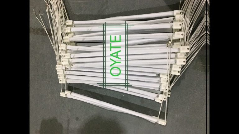 Oyate meio branco revestido com lâmpadas de calor infravermelho 1500w 2000w lâmpada de calor de infravermelho industrial