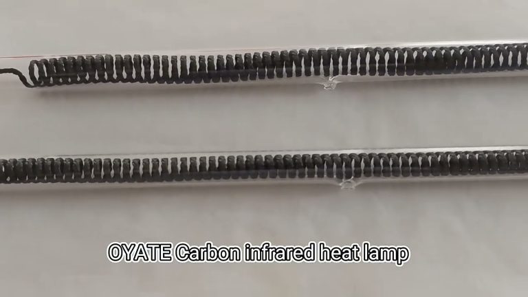 525mm 1500W 220Vカーボンファイバーフィラメント赤外線加熱チューブランプ